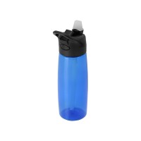 Бутылка c кнопкой "Tank", тритан, 680мл Waterline, синий