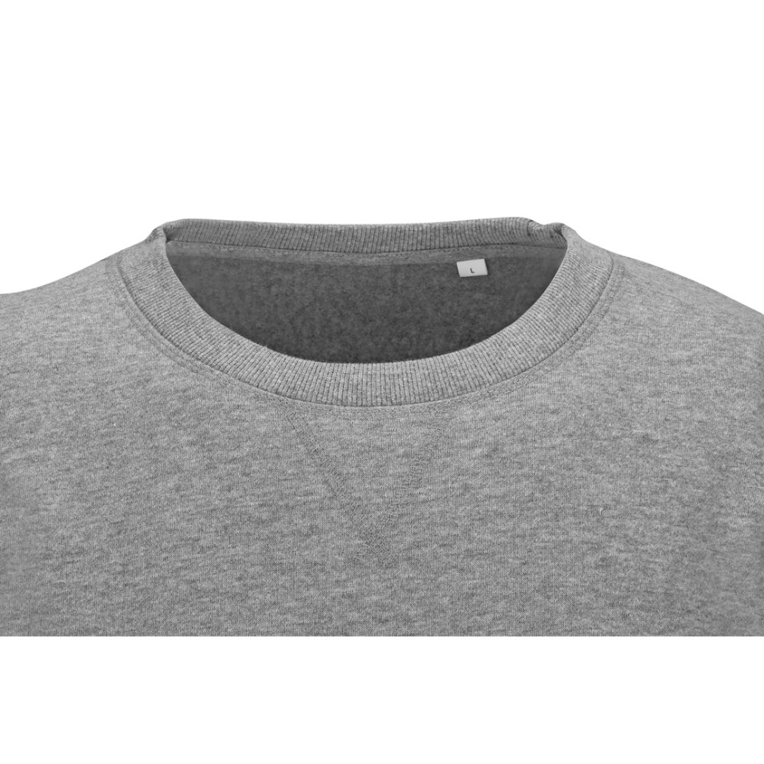 Свитшот оверсайз «Lisbon» унисекс, серый меланж