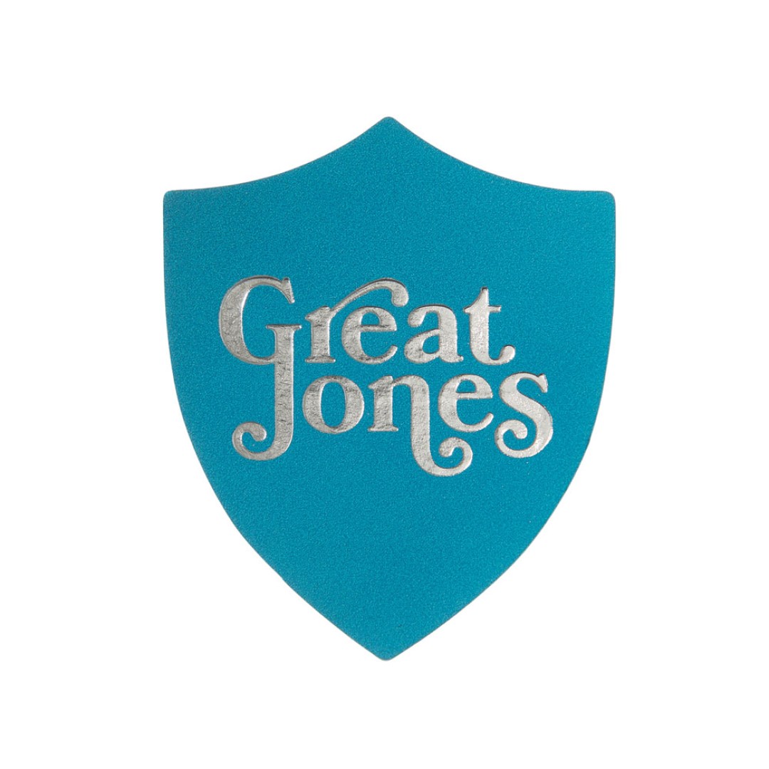 ПАТЧ ЩИТ nubuk (голубой) 6,6 х 5,5 см