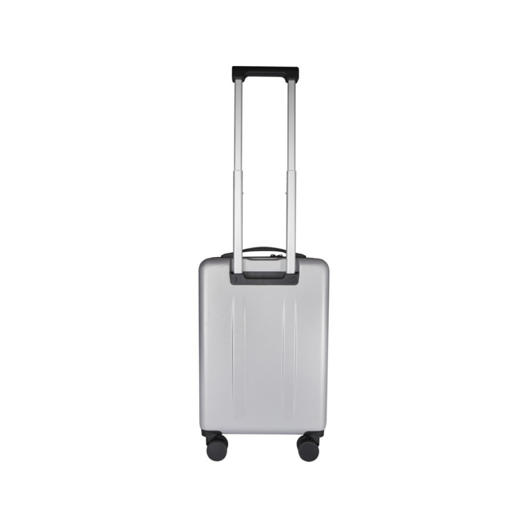 Rover Pro 20-дюймовый чемодан на колесах из материалов, переработанных согласно стандарту GRS, объемом 40 л - Серебряный