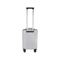 Rover Pro 20-дюймовый чемодан на колесах из материалов, переработанных согласно стандарту GRS, объемом 40 л - Серебряный