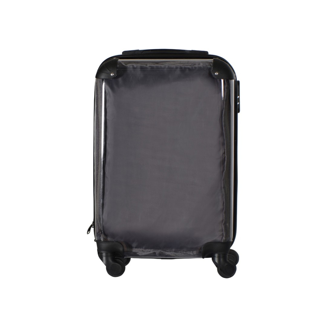 Чемодан прозрачный «Visit» со сменной вставкой