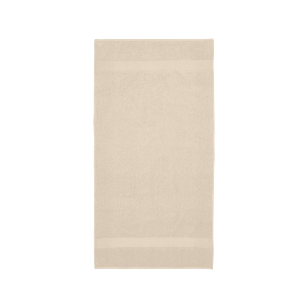 Хлопковое полотенце для ванной Amelia 70x140 см плотностью 450 г/м2, бежевый