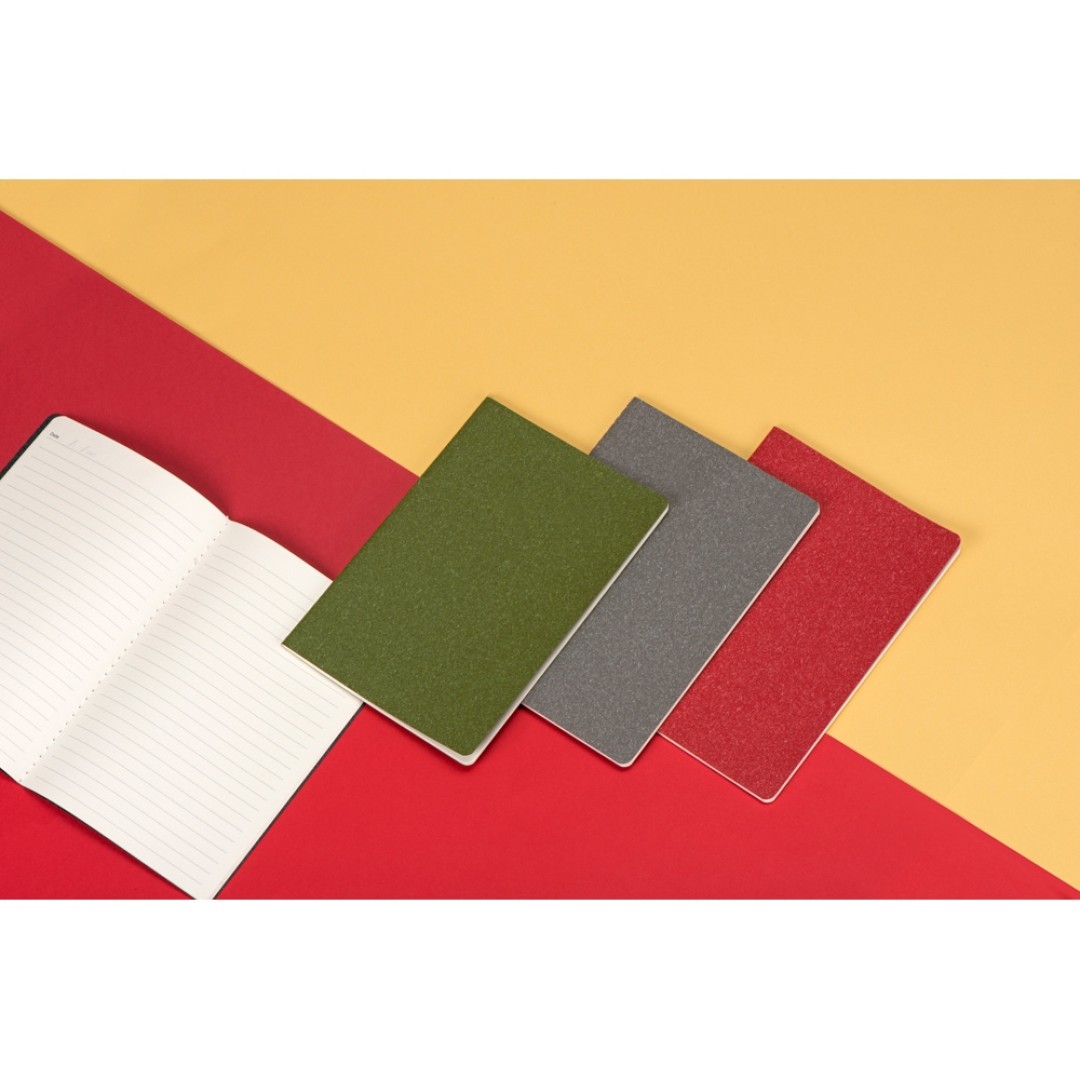 Блокнот А5 «Snow», красный