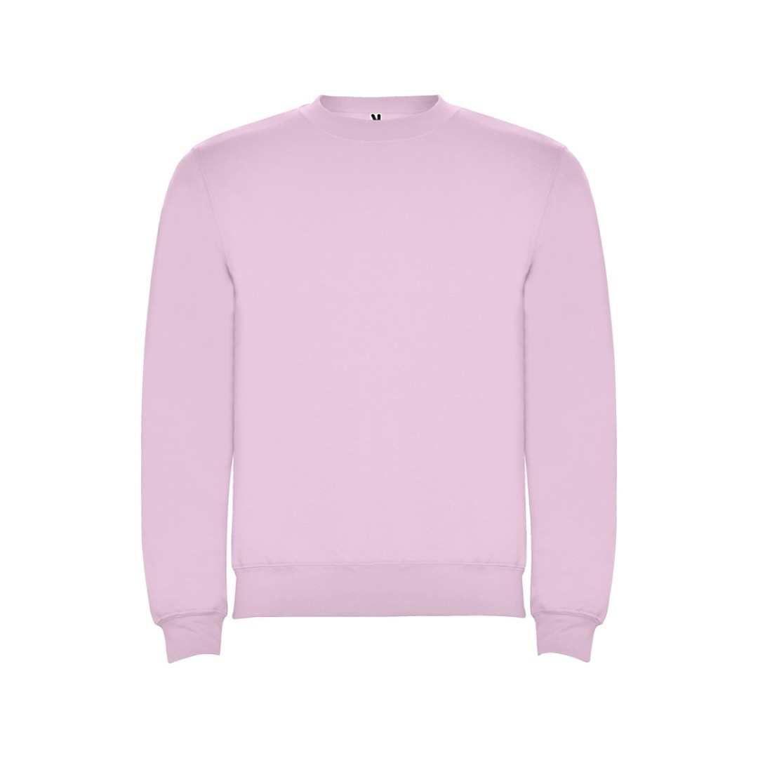 Свитшот с начесом "Clasica" детский, светло-розовый