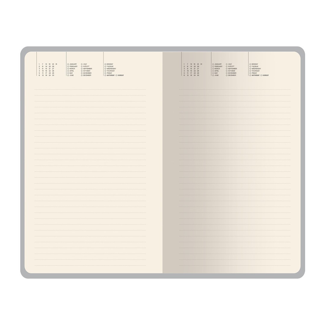 Ежедневник недатированный А5 "Valencia", синий