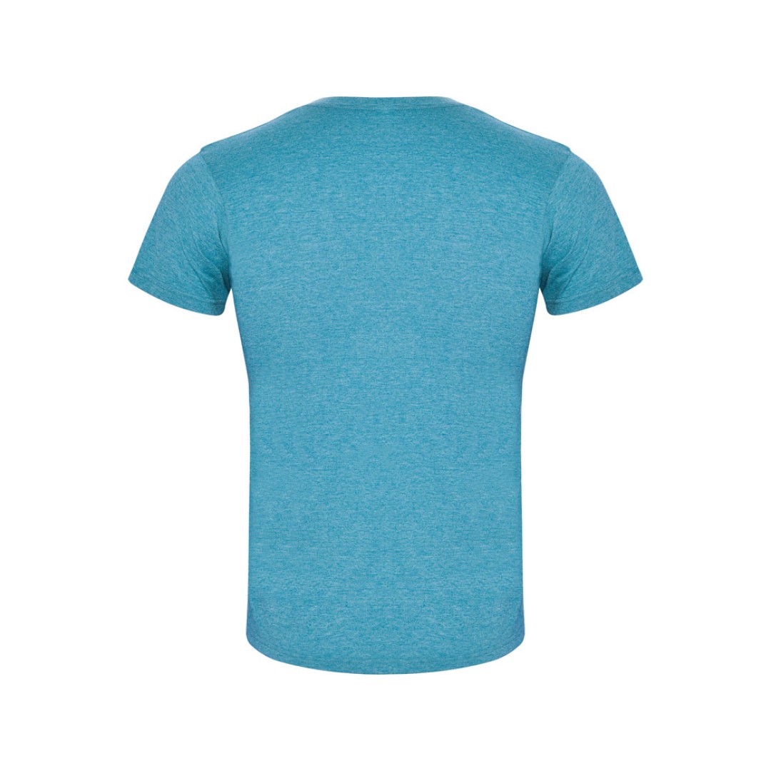 Футболка "Fox" мужская, бирюзовый меланж