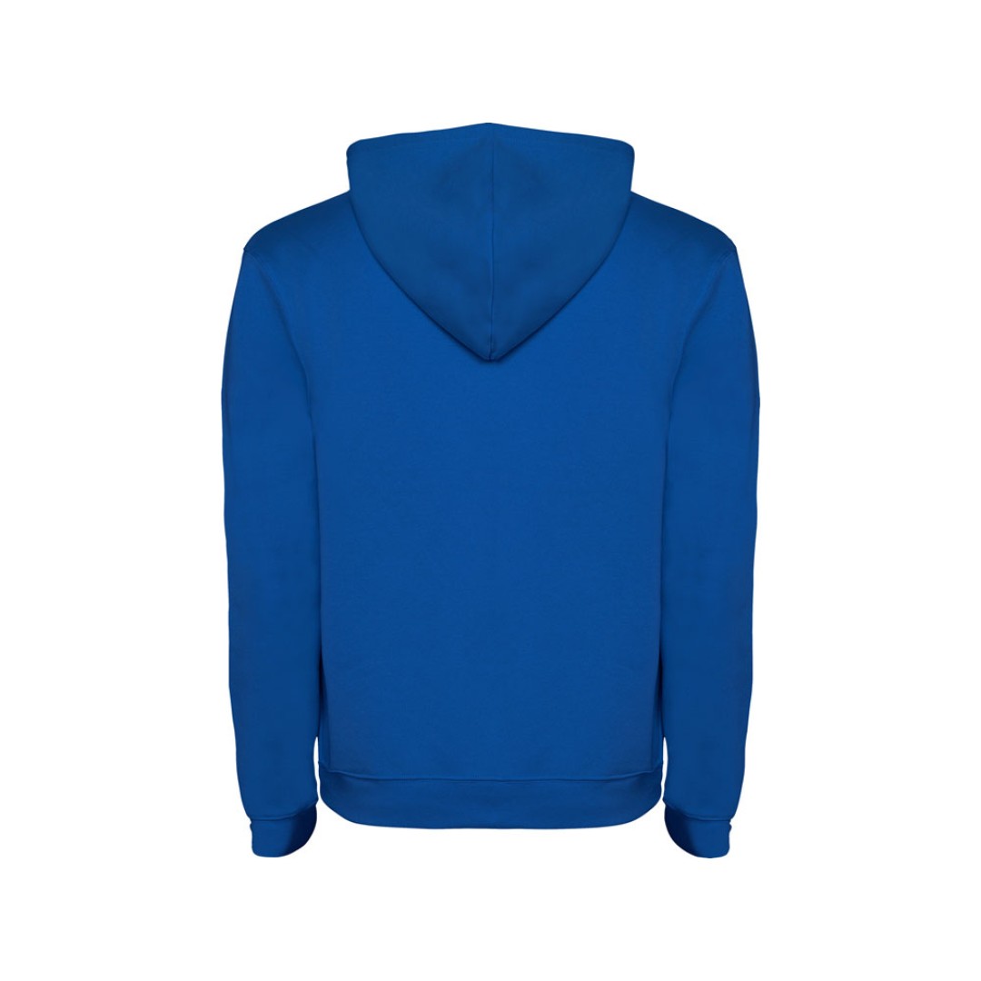Толстовка с капюшоном "Urban" мужская, королевский синий/белый
