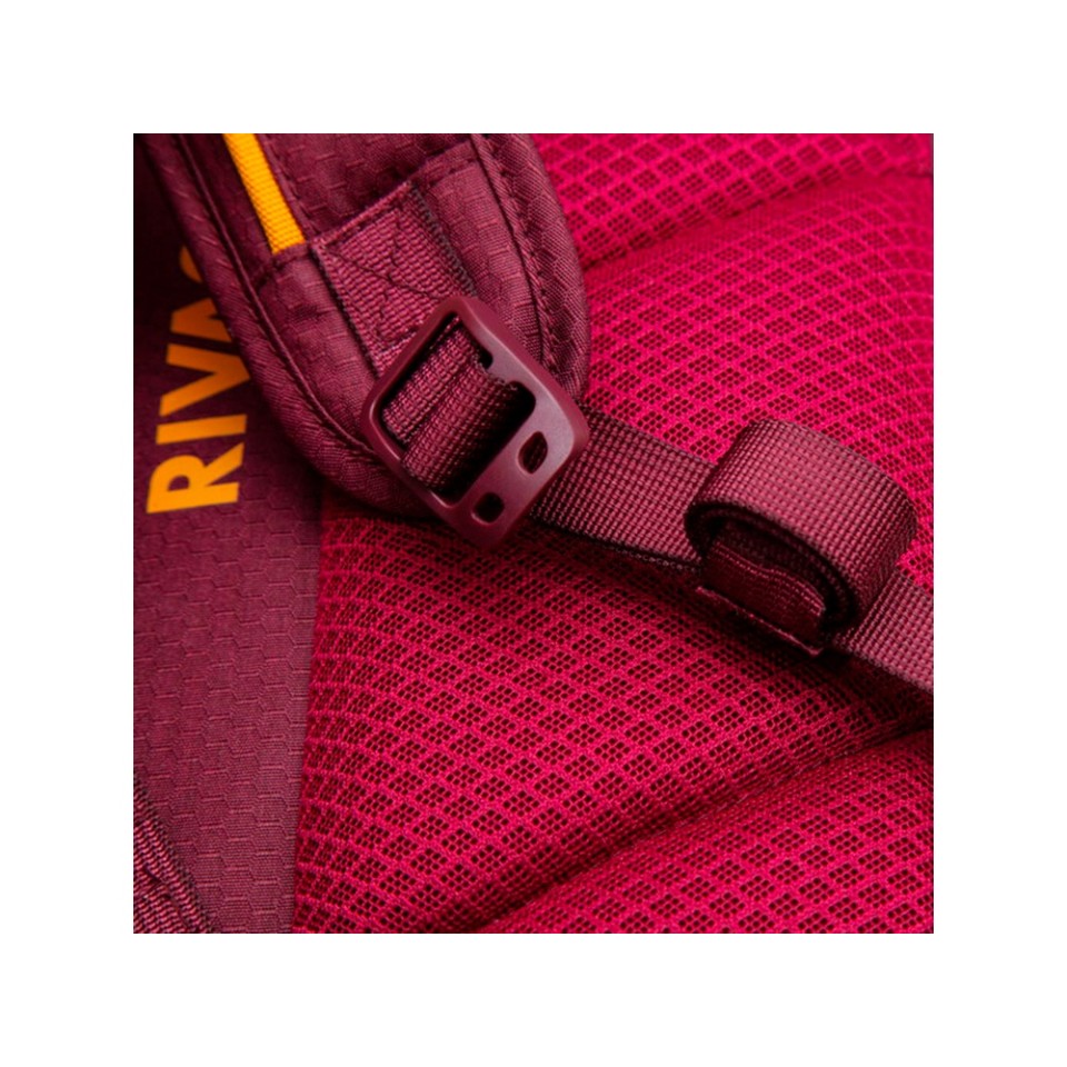 RIVACASE 5321 burgundy red рюкзак для ноутбука 15.6", 25л / 6