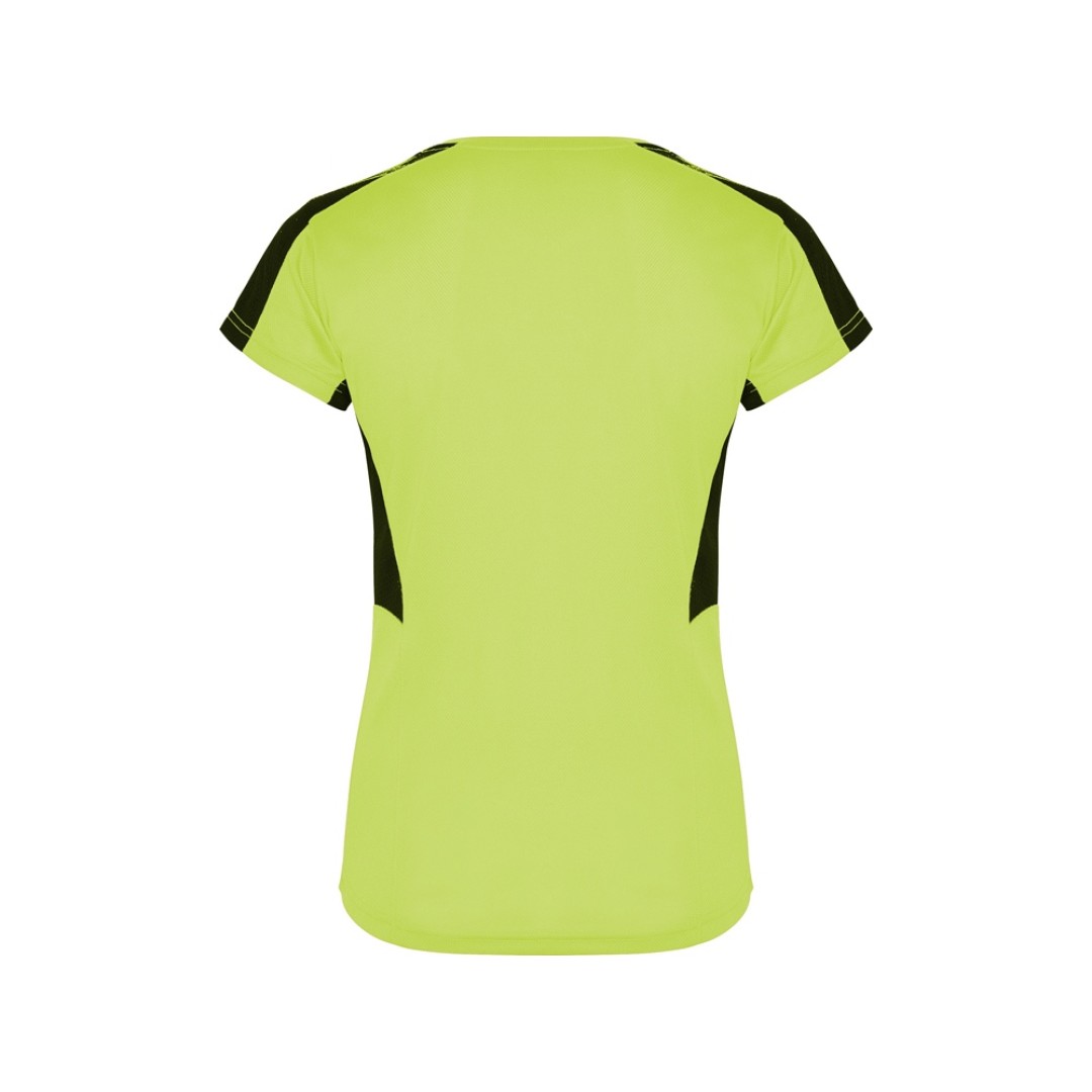 Футболка "Suzuka" женская, лаймовый пунш/черный