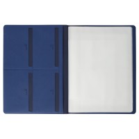 Органайзер Favor для семейных документов на 4 комплекта документов, формат А4, синий