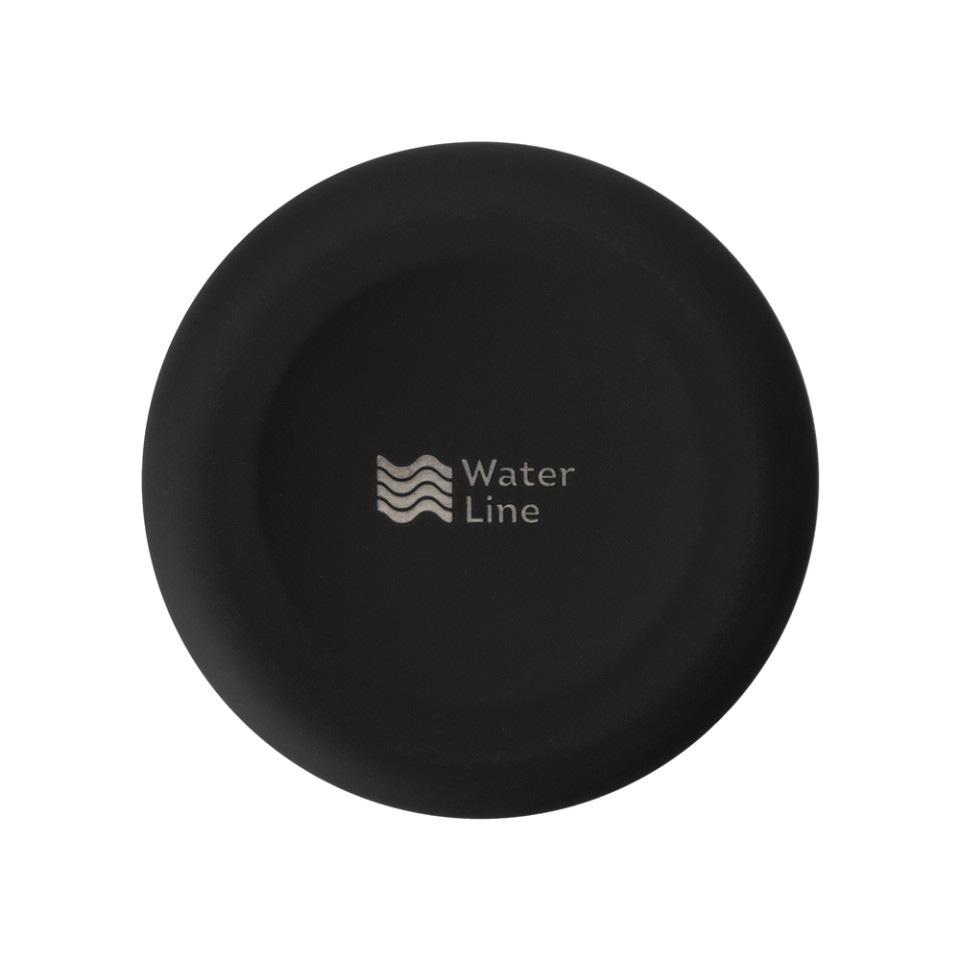 Вакуумная термобутылка "Cask" Waterline, soft touch, 500 мл, черный (Р)