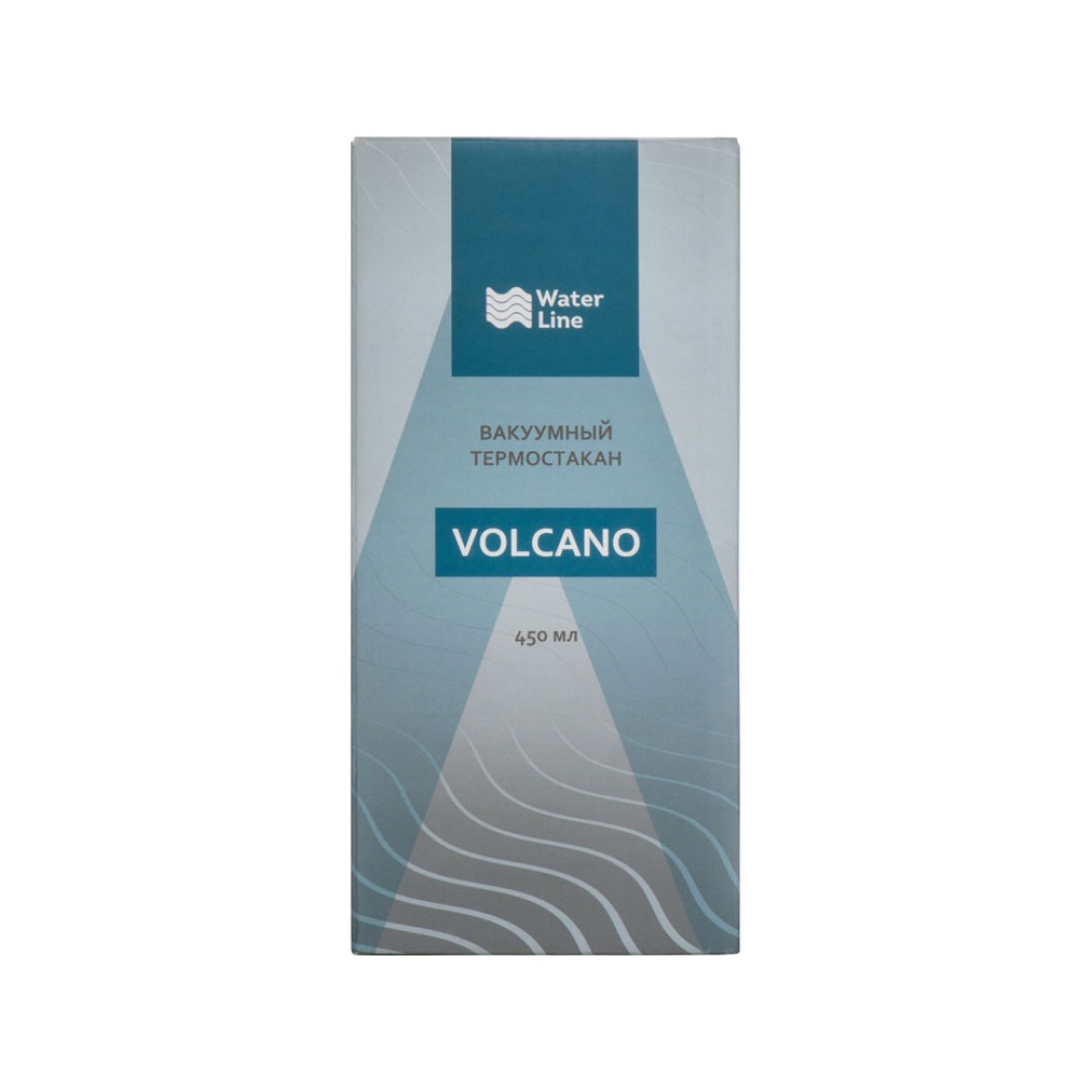 Вакуумный термостакан «Volcano», 450 мл, синий