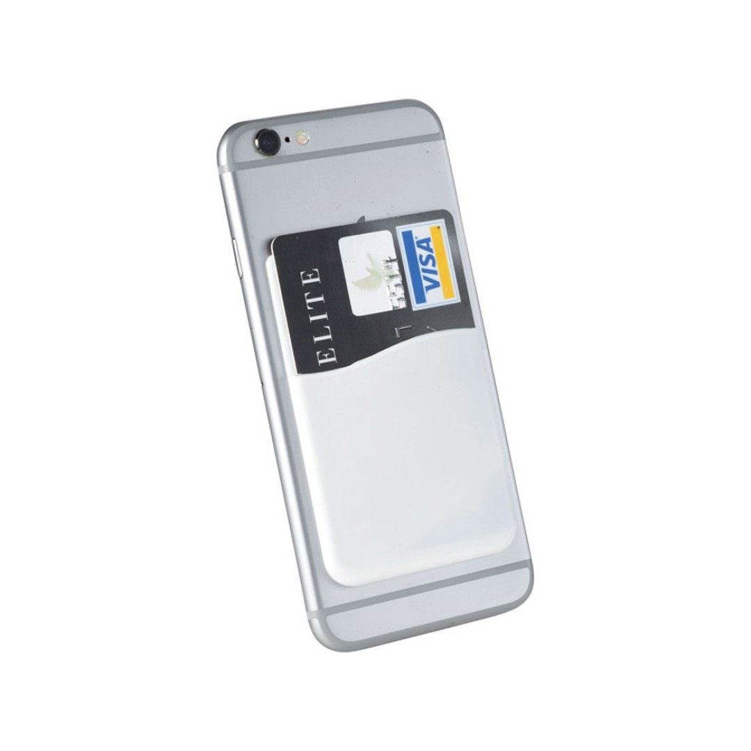 Картхолдер с креплением на телефон «Gummy», белый