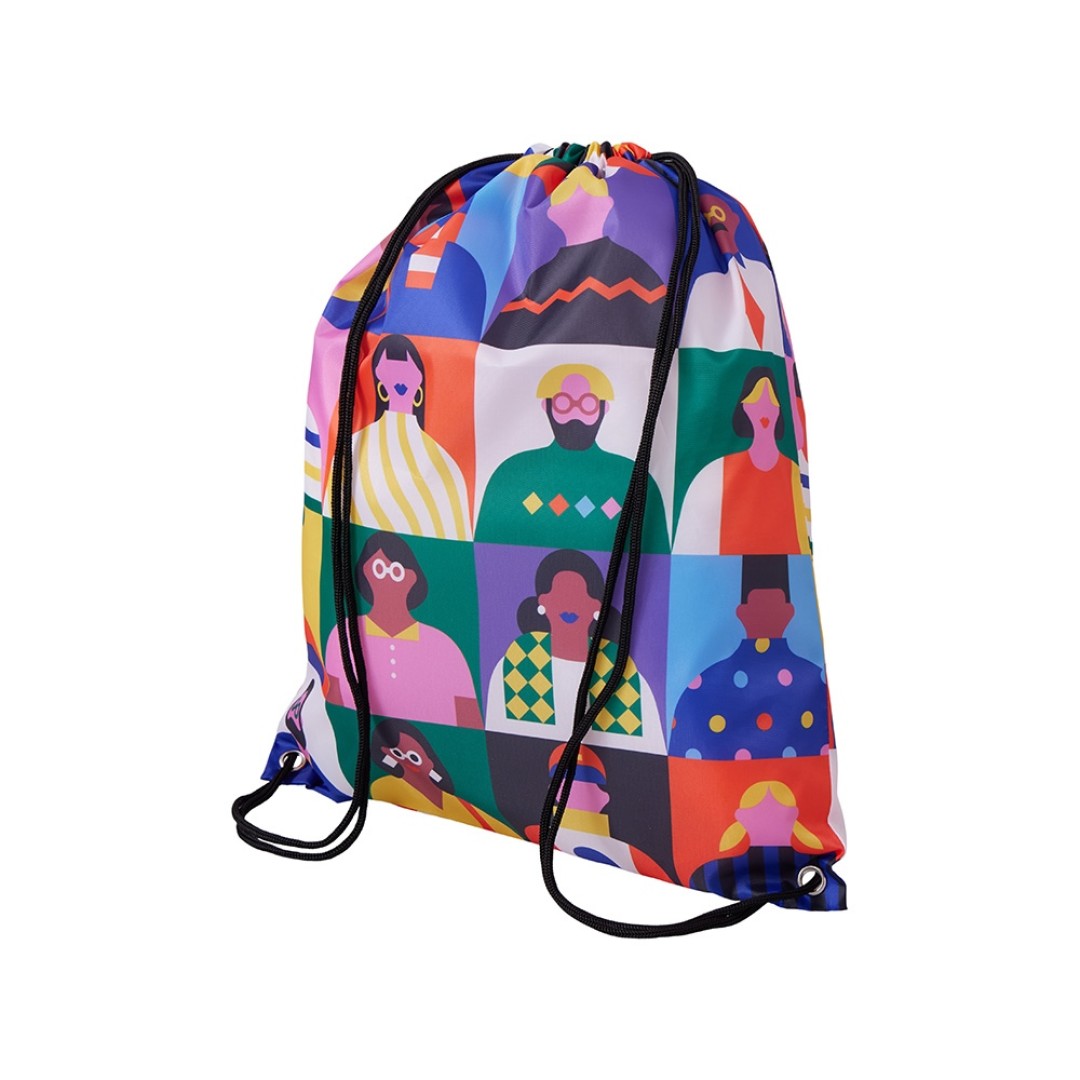 Рюкзак-мешок с возможностью полноцветной печати