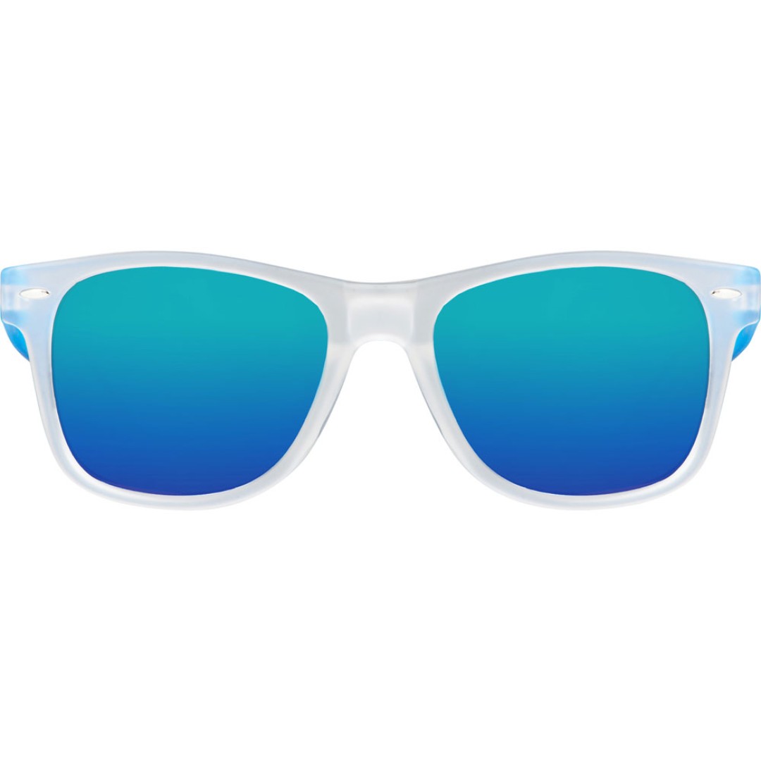 Очки солнцезащитные с зеркальными линзами "Partymaker", синий