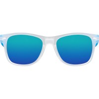 Очки солнцезащитные с зеркальными линзами "Partymaker", синий