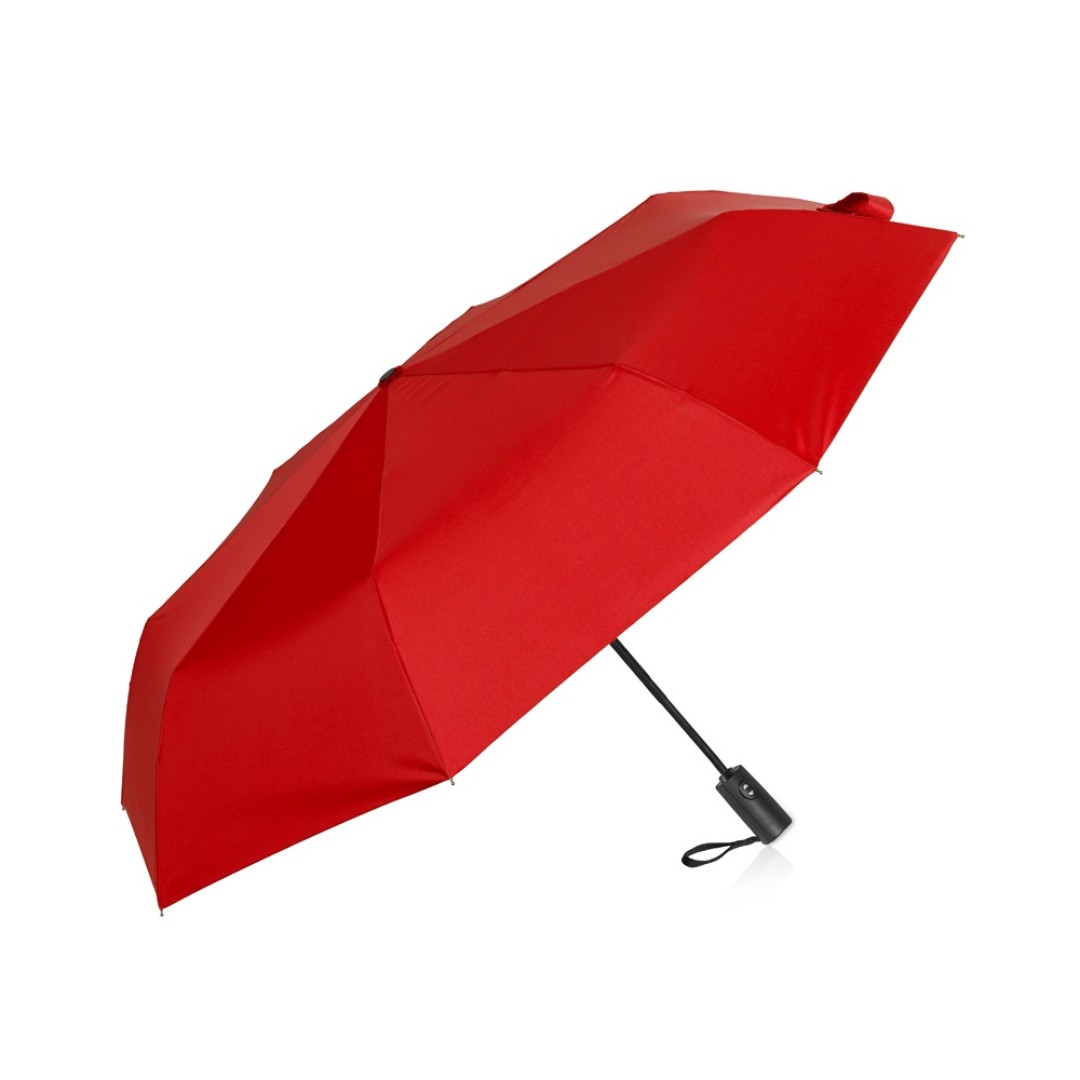 Зонт-автомат складной Reviver, красный