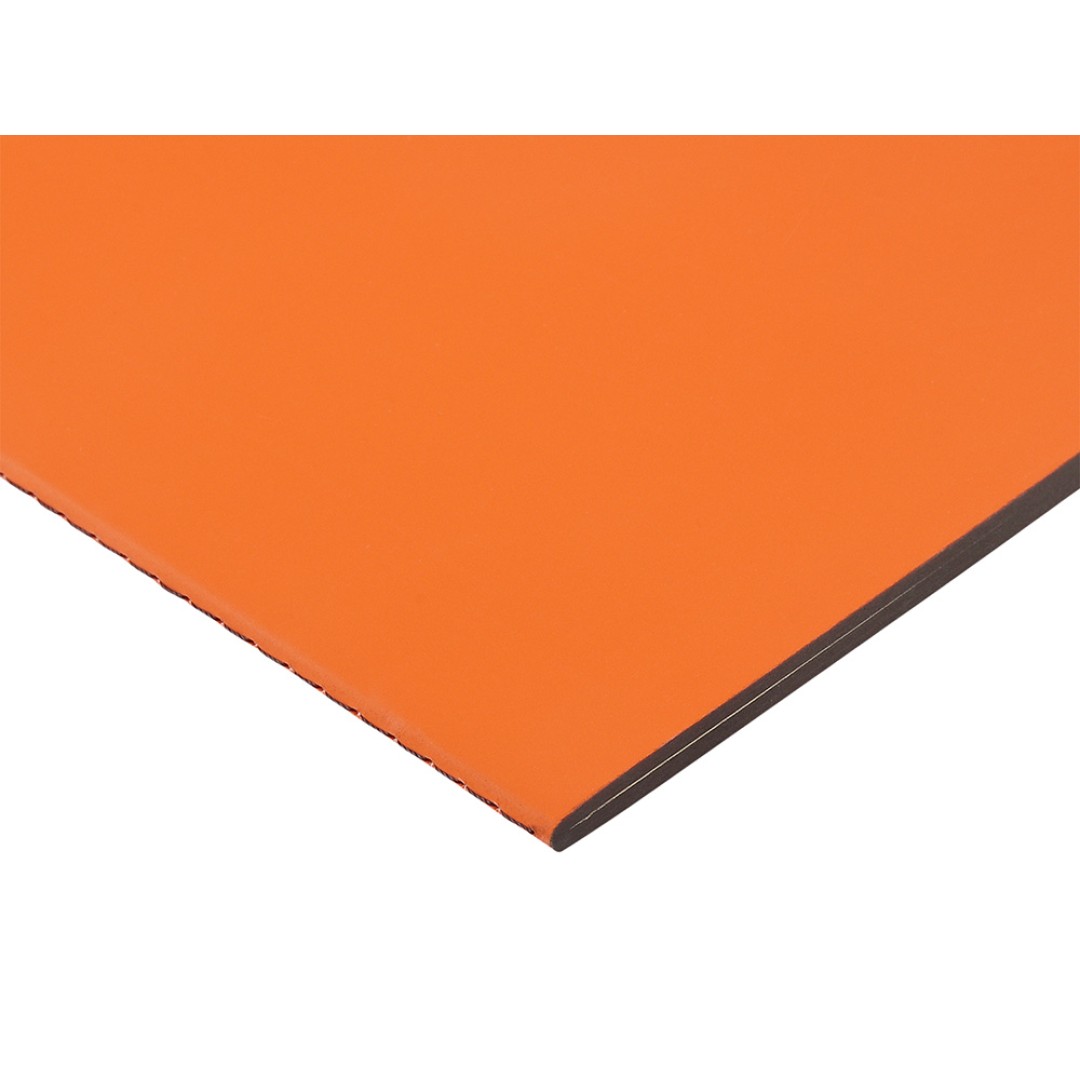 Бизнес-тетрадь А5 "Pragmatic Contrast", 40 листов в клетку, оранжевый с темно-серым срезом