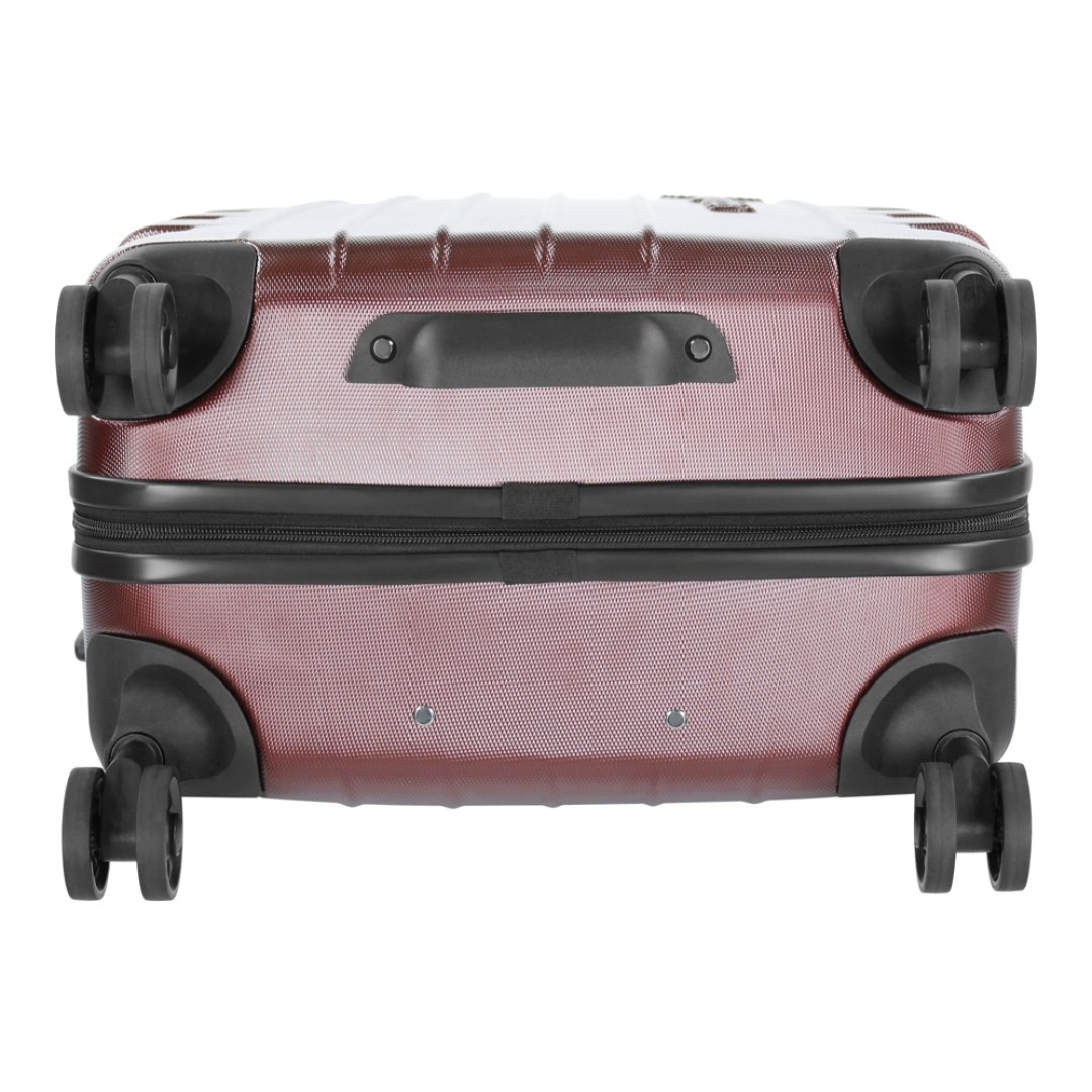 Чемодан BUGATTI Galatea, красный, поликарбонат / АБС-пластик, 46х27,5х67 см, 65 л