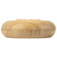 Расческа с зеркалом из бамбука "Daisy", натуральный