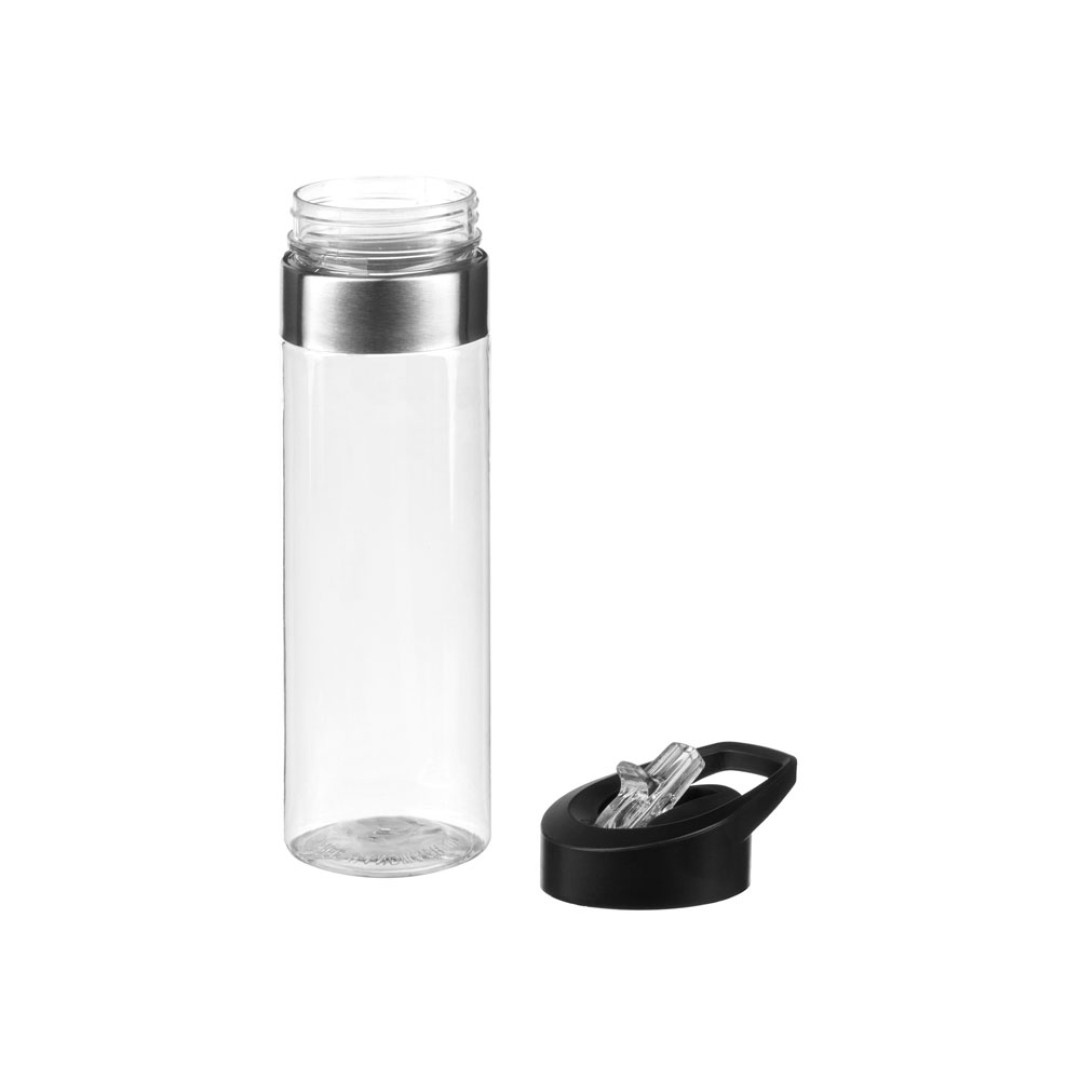 Бутылка для воды "Pallant ", тритан, 700мл, прозрачный/черный