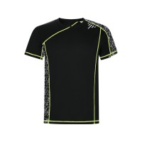 Спортивная футболка "Sochi" мужская, принтованый черный