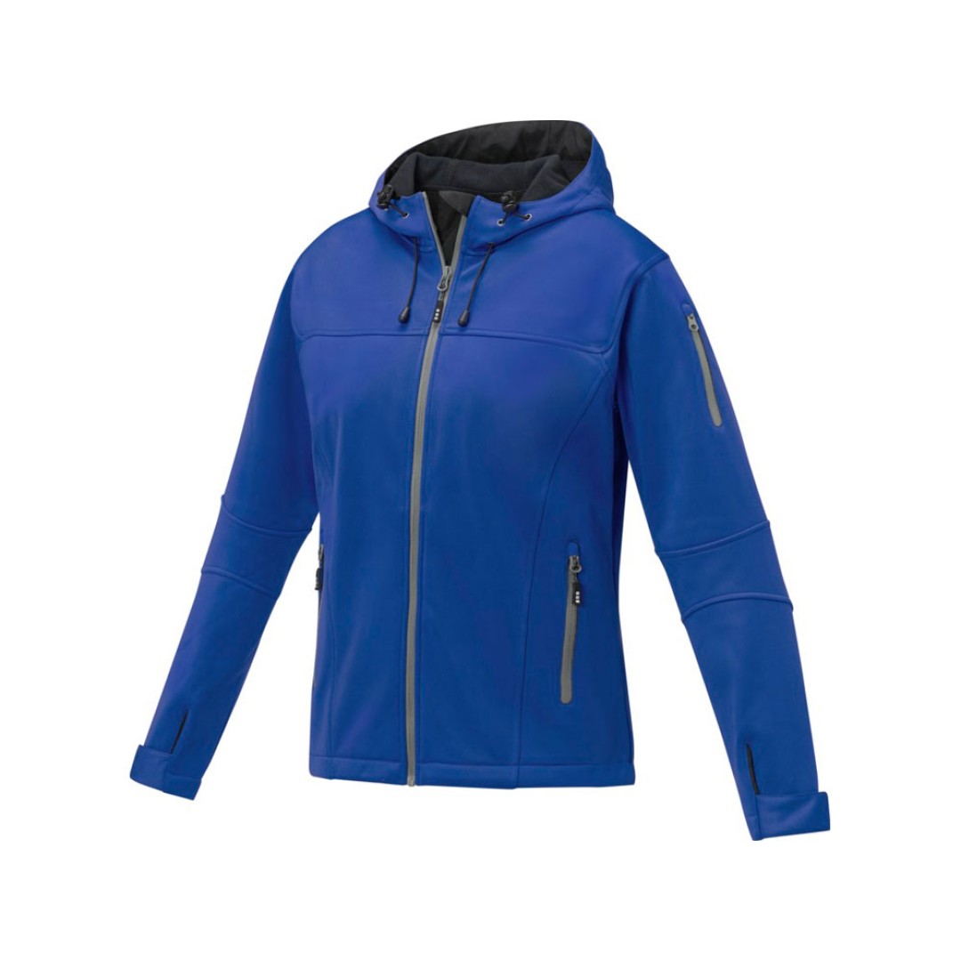 Match Женская куртка софтшел, cиний