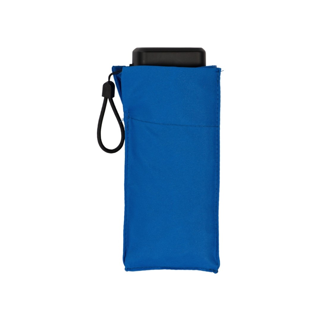 Складной cупер-компактный механический зонт Compactum, синий