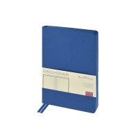Ежедневник недатированный А5 "Megapolis Nappa Flex", синий