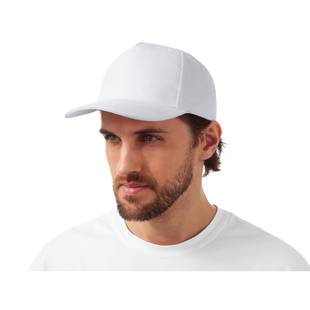 Бейсболка "Florida" 5-ти панельная, белый
