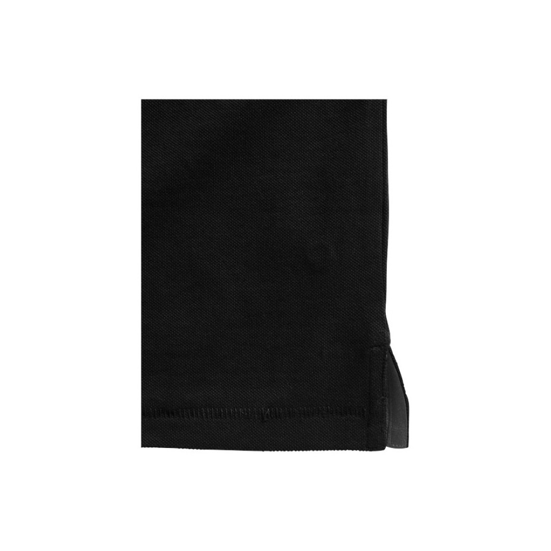 Рубашка поло "Oakville" женская с длинным рукавом, черный