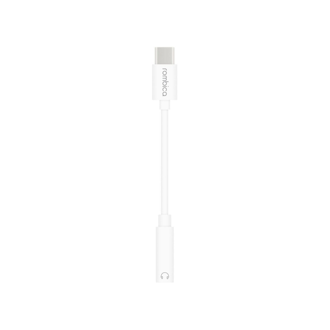 Rombica Type-C Adapter 3.5 White, белый