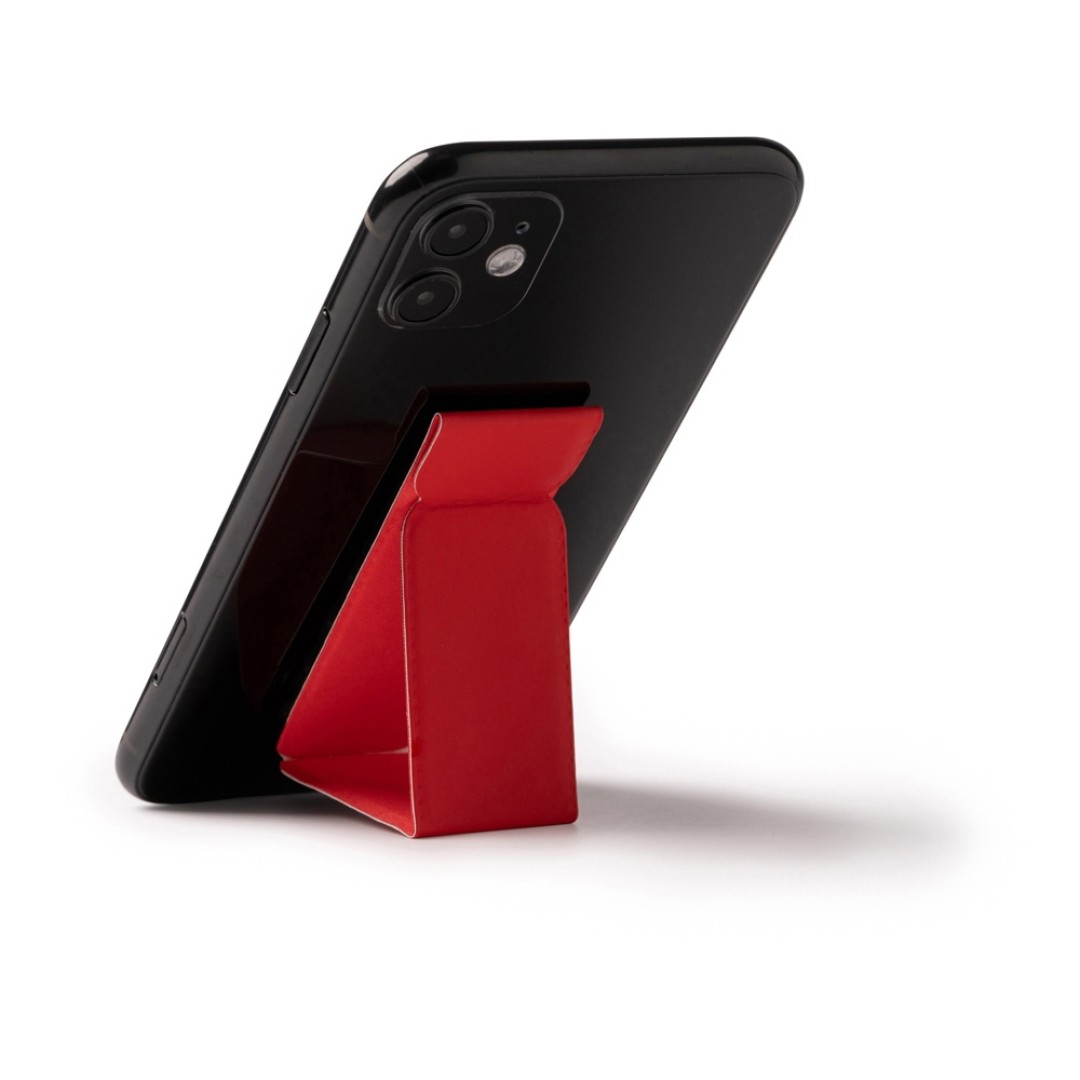 Держатель-подставка для смартфона "Morgan", красный