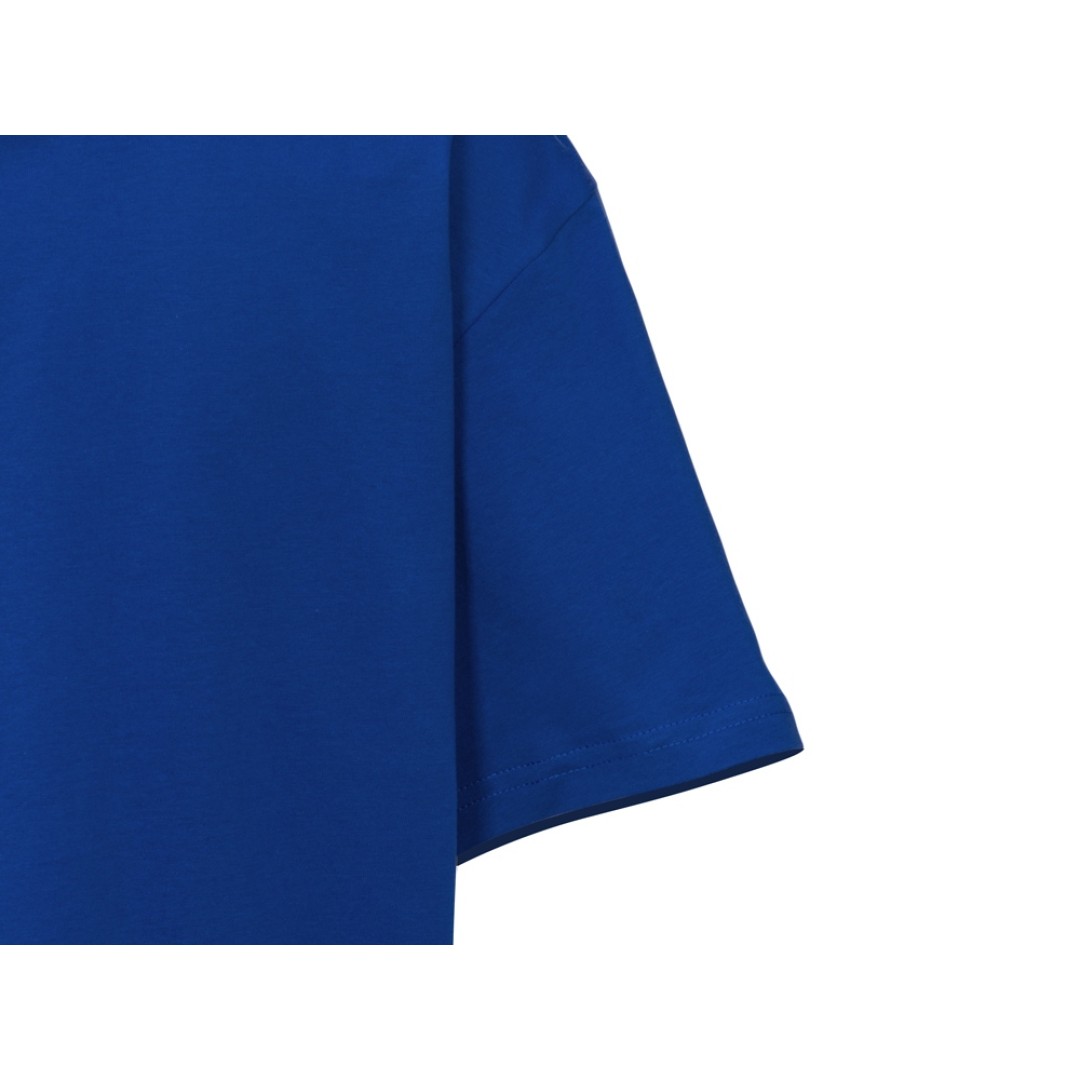 Детская футболка оверсайз «Liyon», классический синий