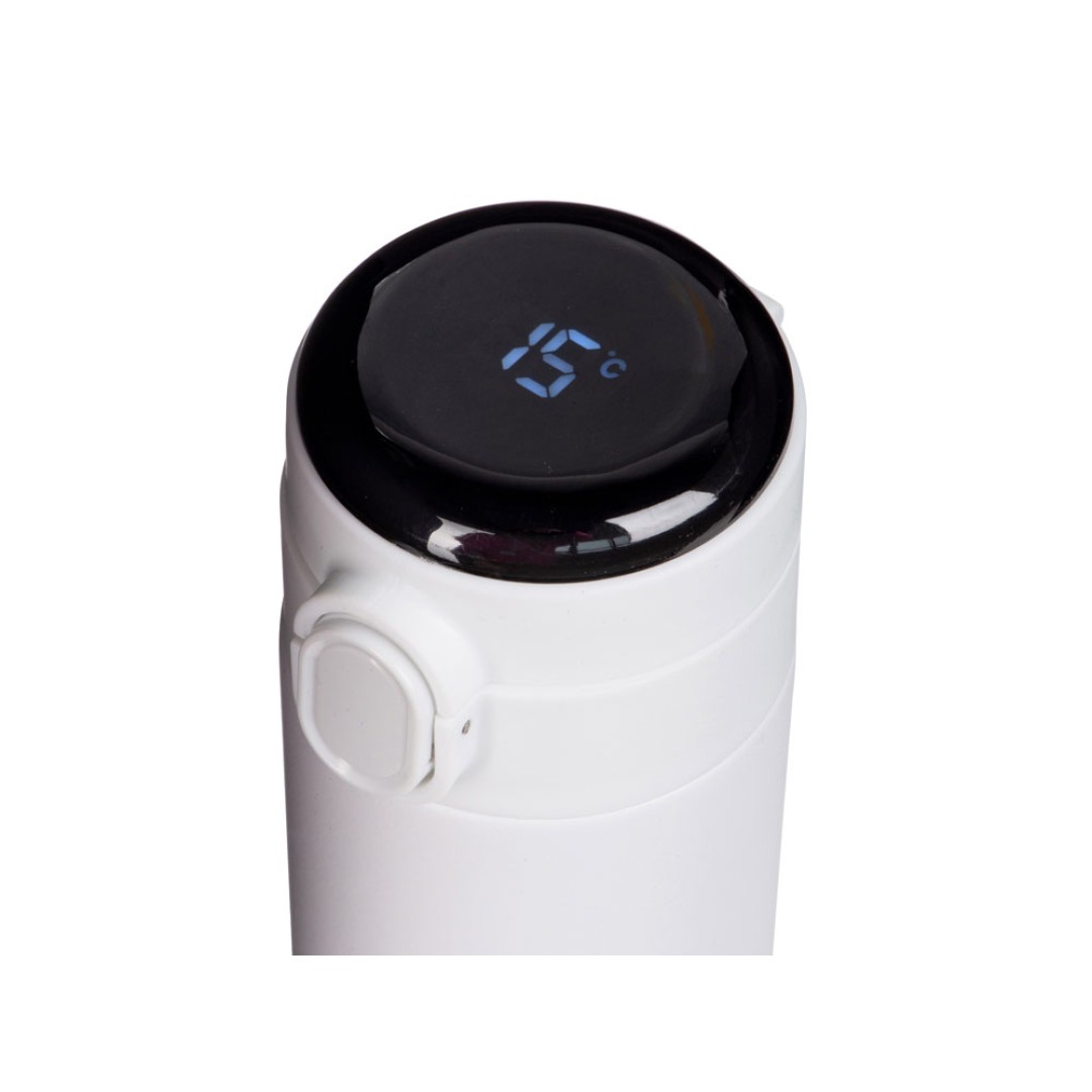 Вакуумная термокружка Waterline с медной изоляцией «Bravo», 400 мл, тубус, белый (Р)