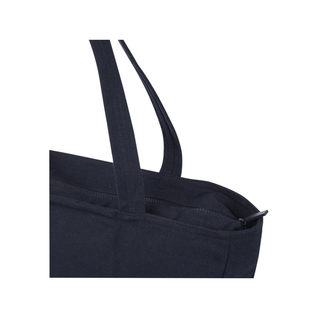 Weekender эко-сумка из переработанного материала Aware™ плотностью 500 г/м2 - Нейви