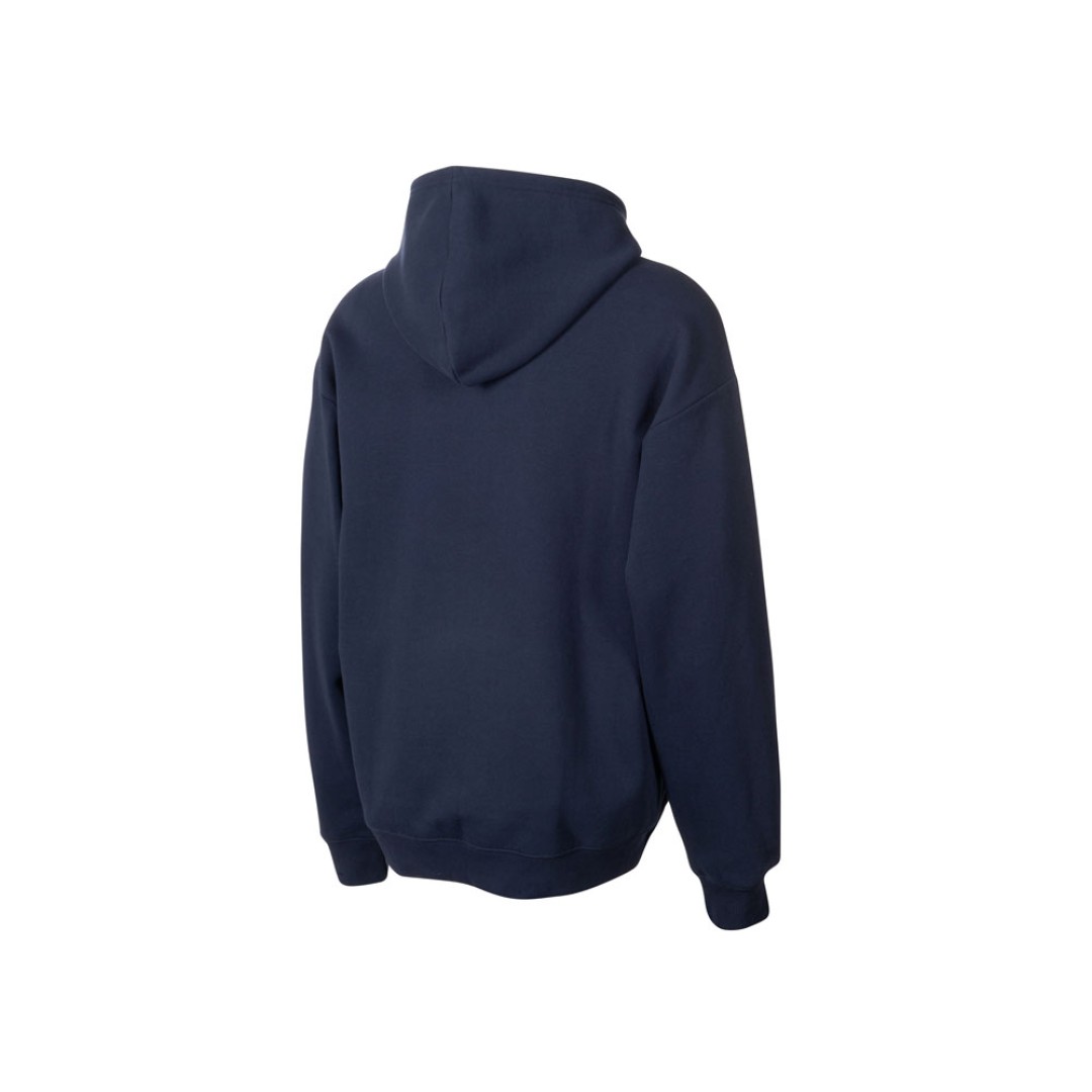 Толстовка с капюшоном оверсайз «Berlin» унисекс, темно-синий