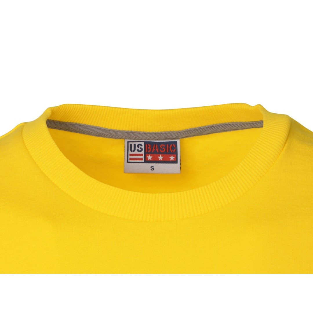 Свитшот "Motion" унисекс с начесом, жёлтый