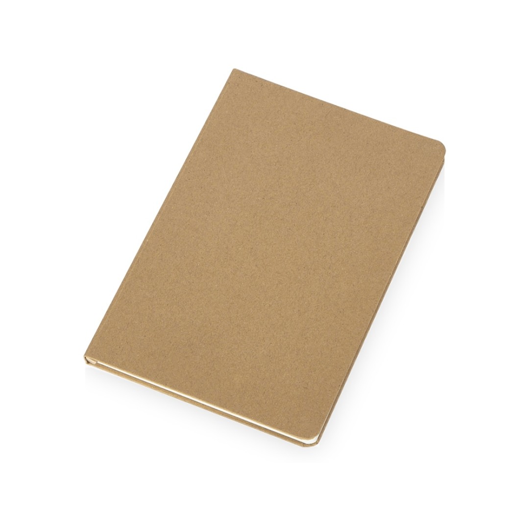 Блокнот из крафта и каменной бумаги А5 "Fleekstone", твердая обложка, крафтовый