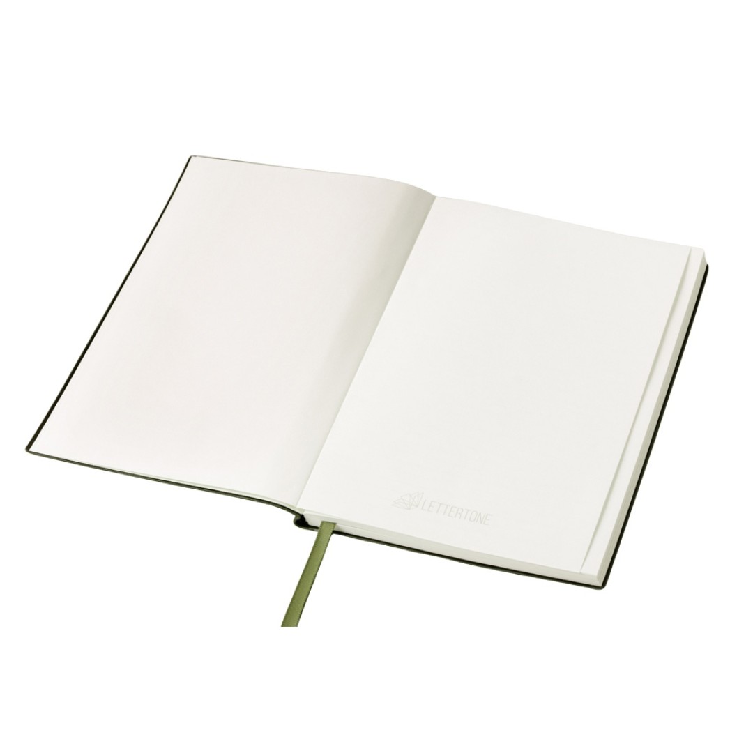 Блокнот А5 "Bradbury", гибкая обложка, 80 листов 80 гр/м2 FSC бумага, оливковый