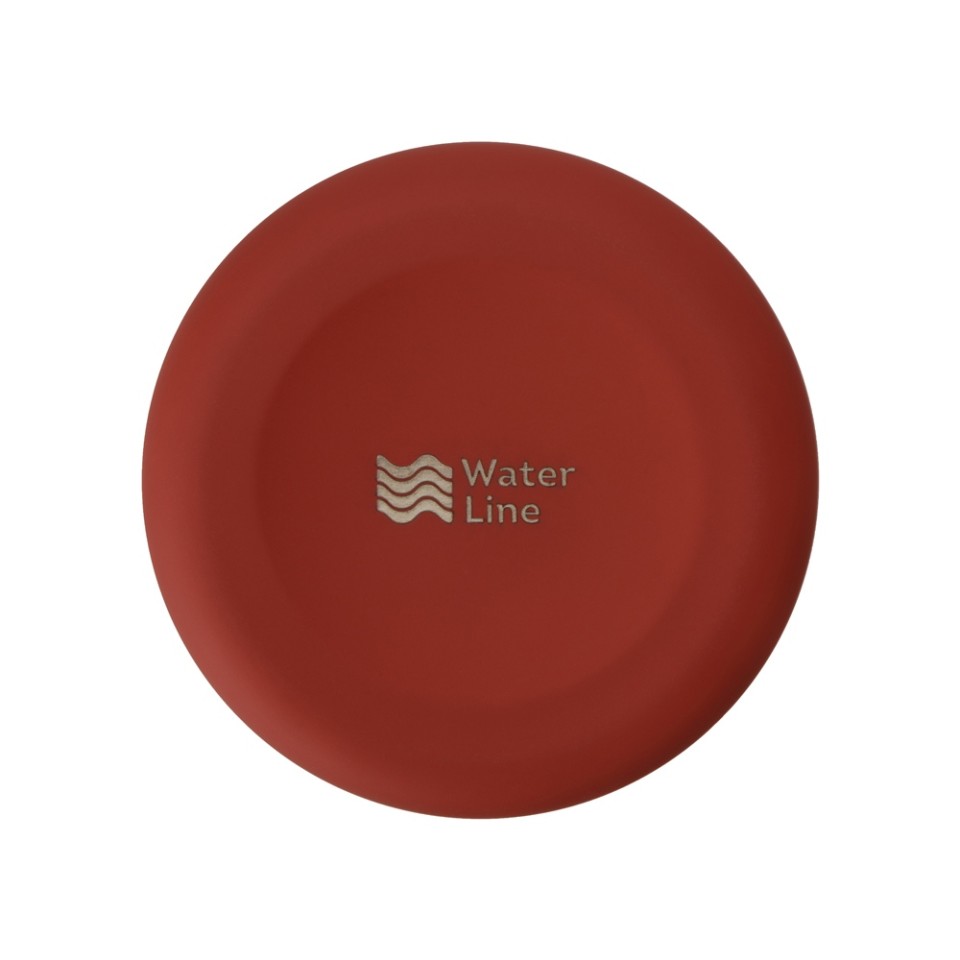 Вакуумная термобутылка "Cask" Waterline, soft touch, 500 мл, красный (P)