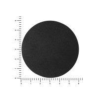 ПАТЧ КРУГ nubuk (чёрный) 6,0 х 6,0 см