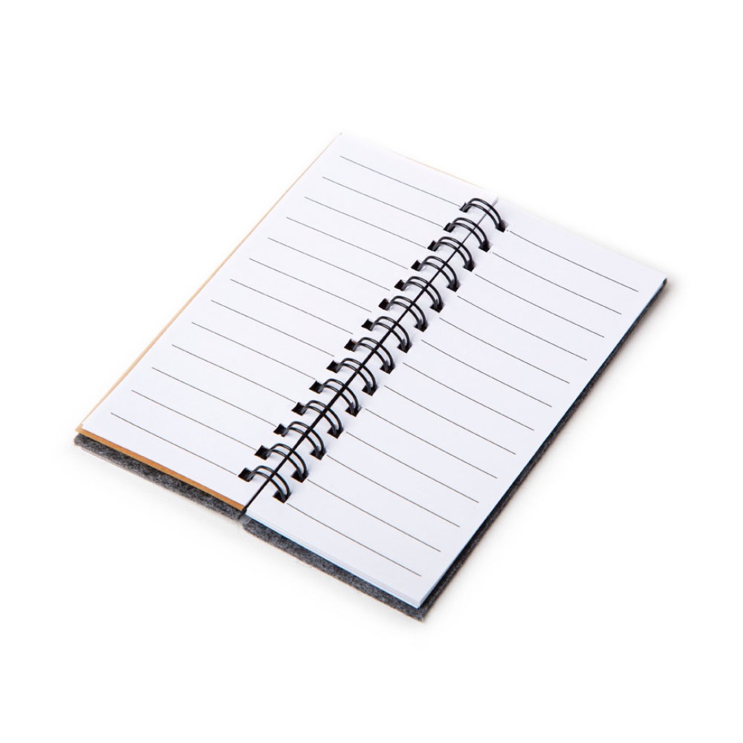 Мини-блокнот со стикерами А7 "Felt"