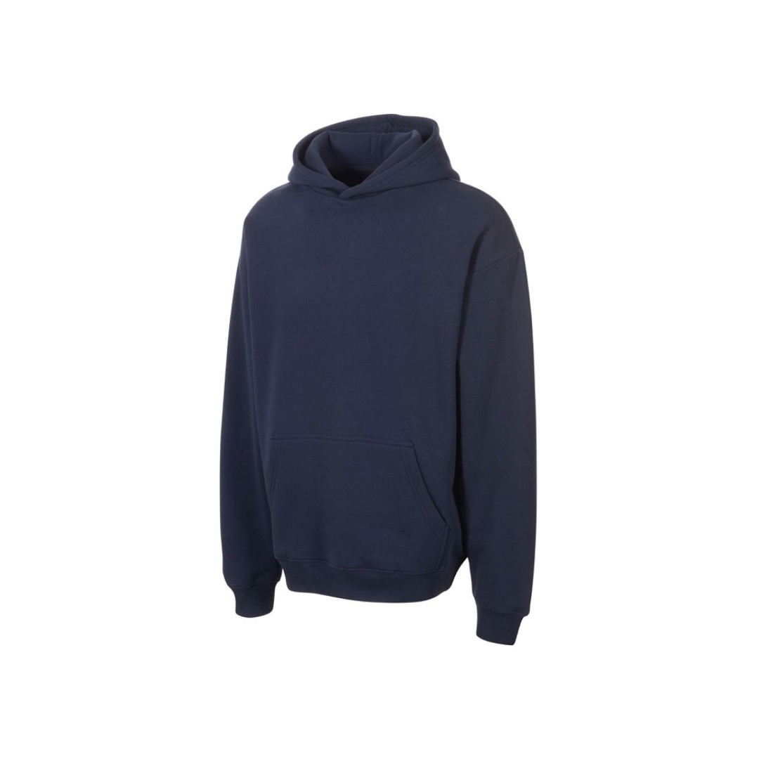 Толстовка с капюшоном оверсайз «Berlin» унисекс, темно-синий