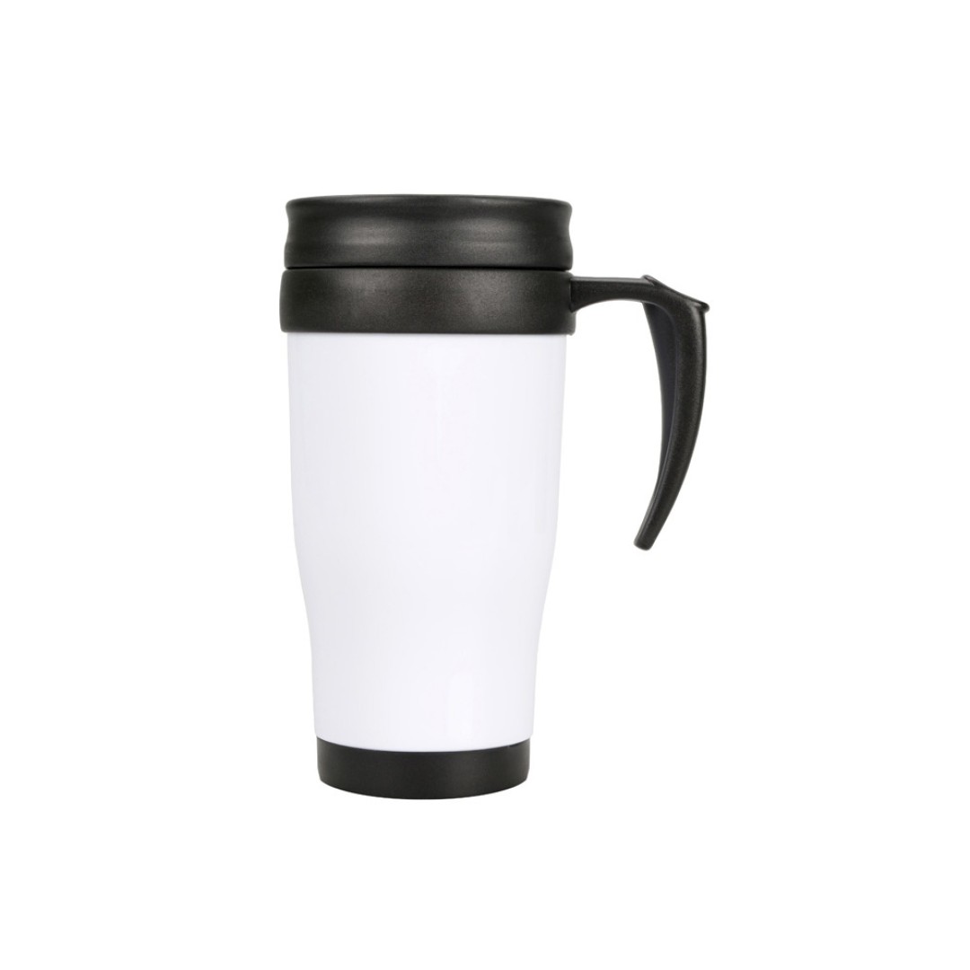 Кружка с термоизоляцией "Silence" 350мл, белый