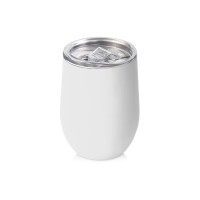 Термокружка Sense Gum, soft-touch, непротекаемая крышка, 370мл, белый