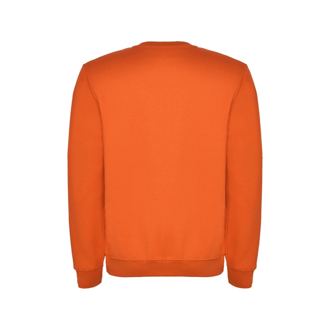Свитшот с начесом "Clasica" унисекс, оранжевый