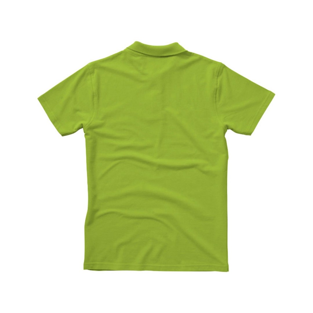 Рубашка поло "First" мужская, зеленое яблоко