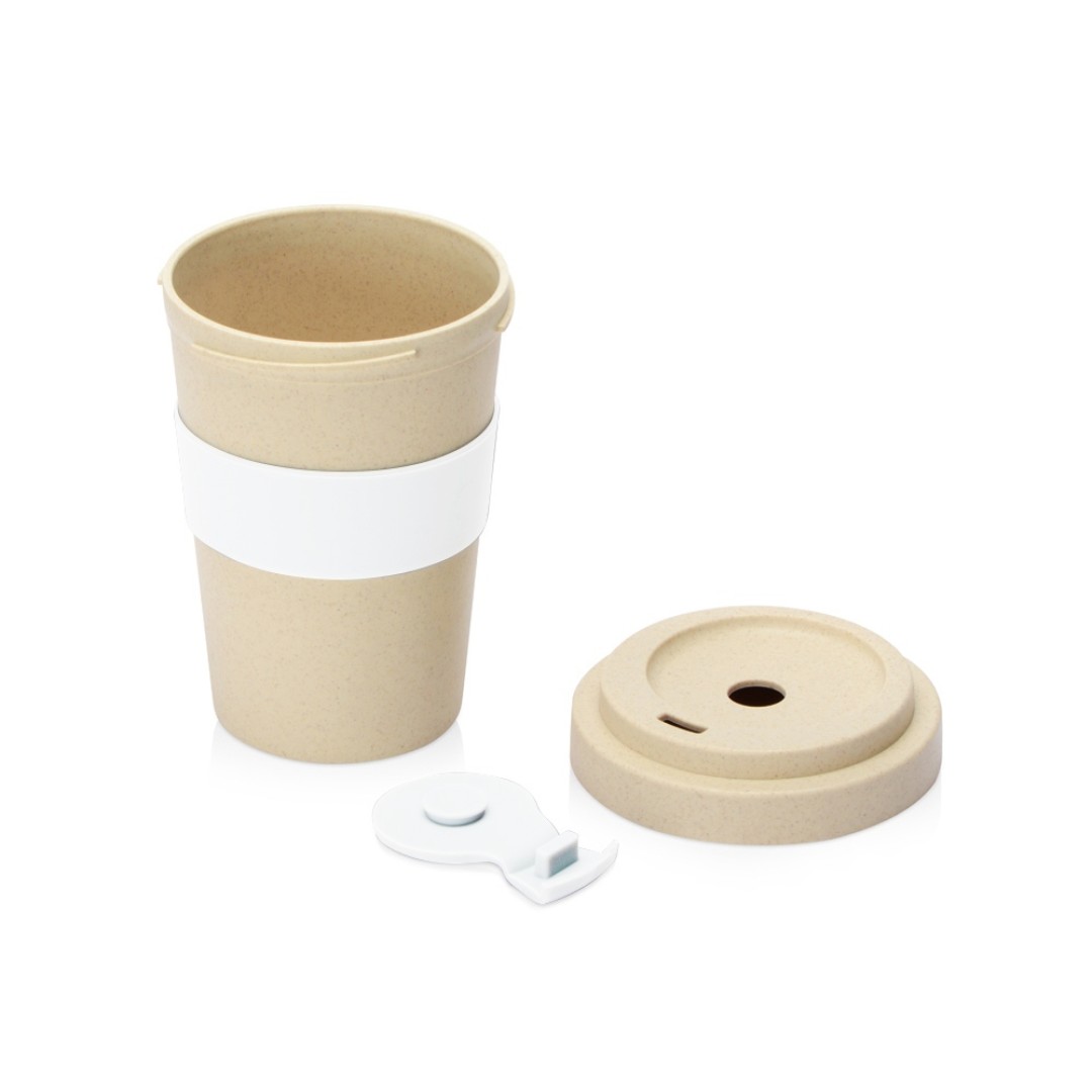 Стакан из пшеничного волокна «Flava», белый